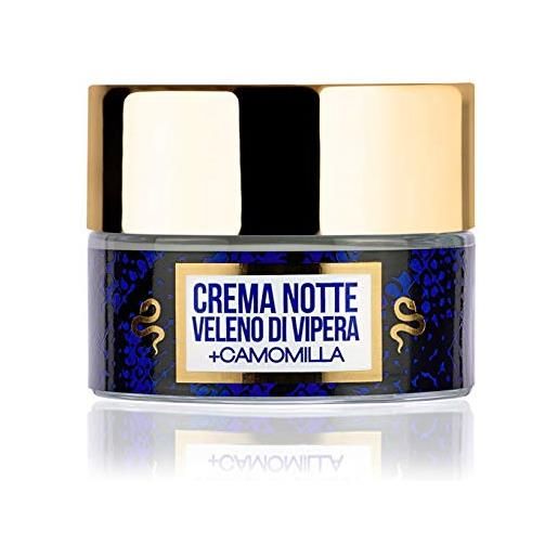 LR Wonder Company wonder night crema viso specifica per la notte al veleno di vipera e camomilla, antiage, antirughe, antiossidante, nutriente, levigante (50 ml) - wonder company
