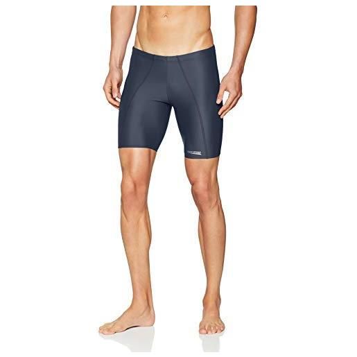 Aqua Speed aqua-speed long mens aquashorts, pantaloncini da bagno uomo, grey, m