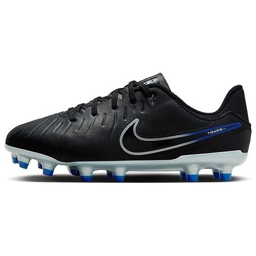 Nike legend 10 academy ic scarpe da calcio black/chrome/hyper r 35.5