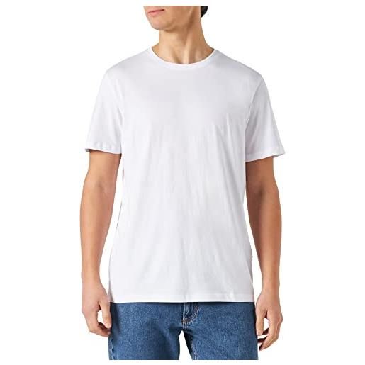 SELECTED FEMME seleted homme slhaspen ss o-neck tee w noos t-shirt, bianco, m uomo