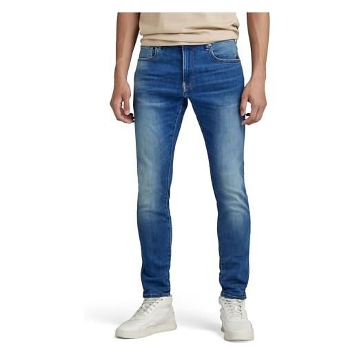 G-STAR RAW revend skinny, jeans uomo, blu (lt indigo aged 51010-8968-8436), 32w / 32l