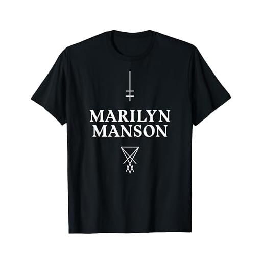 Marilyn Manson Official marilyn manson - satan cross maglietta