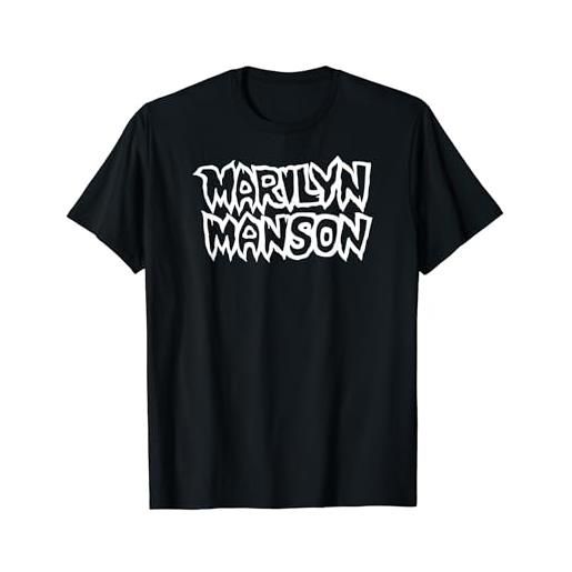 Marilyn Manson Official marilyn manson - logo maglietta