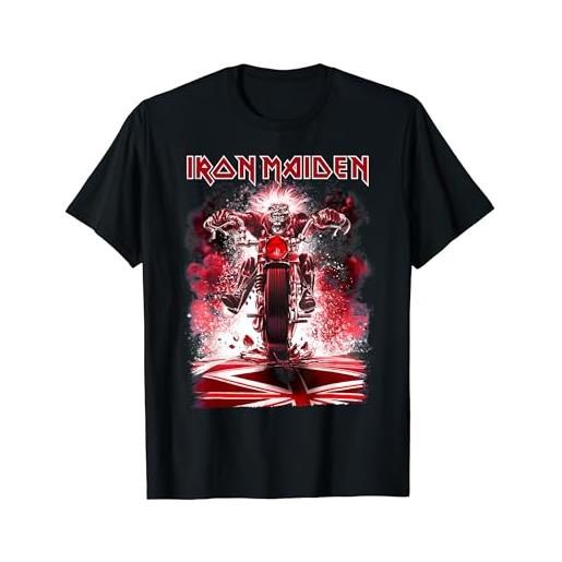 Iron Maiden - eddie bike maglietta