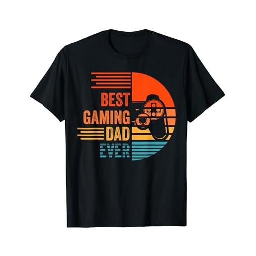 Gaming Kollektion für Konsolen & Compute best gaming dad ever zocker padre festa del papà pc nerd divertente maglietta
