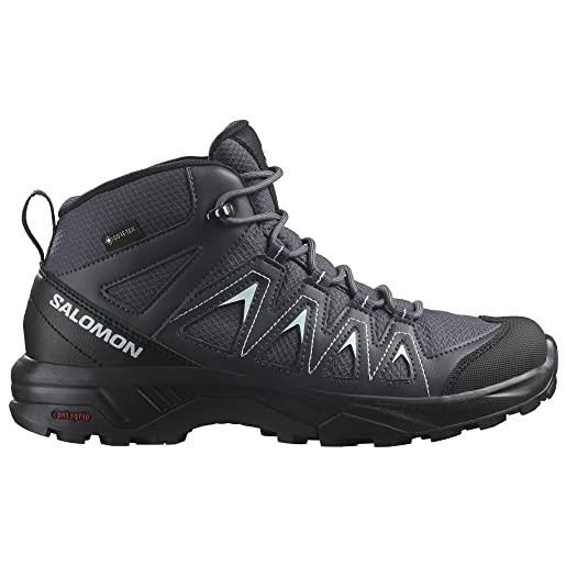 Salomon x braze mid gore-tex scarpe impermeabili da escursionismo da donna, caratteristiche a prova di trekking, design atletico, versatilità