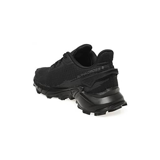 Salomon alphacross 4 scarpe da trail running da donna, grip potente, comfort a lunga durata, performance versatili, black, 40