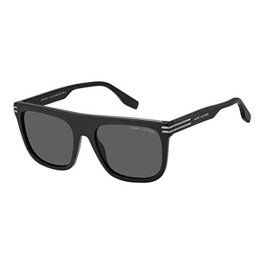 Marc Jacobs marc 586/s 003/ir matt sunglasses unisex polycarbonate, standard, 56 occhiali, matte black, donna