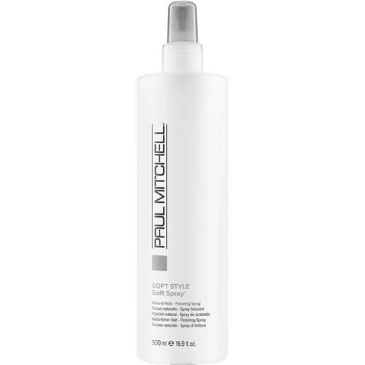 Paul Mitchell lacca per capelli soft style soft spray (natural hold finishing spray) 500 ml