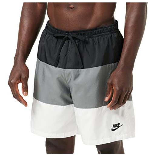 Nike season 2021/22 sport, pantaloncini unisex-adulto, smoke grey/white/(black), xl