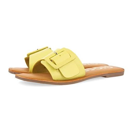 GIOSEPPO welda, sandali bassi donna, giallo, 37 eu