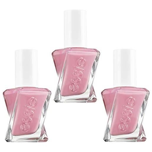 Essie smalto per unghie Essie gel couture 50 punti per punto 13,5 ml rosa, set di 3 (3 x 13,5 ml). 
