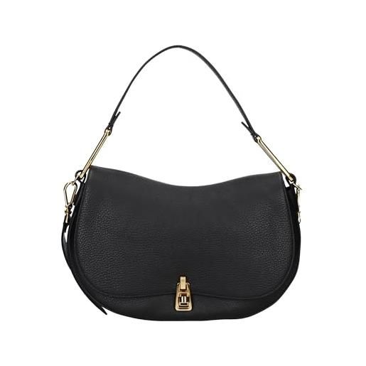 Coccinelle magie soft handbag grained leather noir