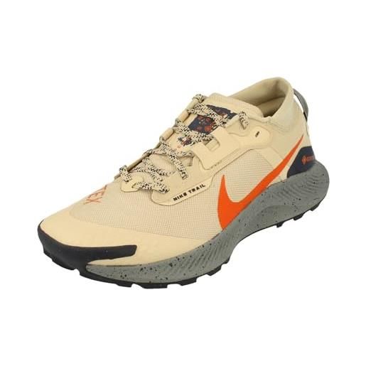 Nike pegasus 3 gore-tex, men's waterproof trail running shoes uomo, rattan/campfire orange-thunder blue, 41 eu