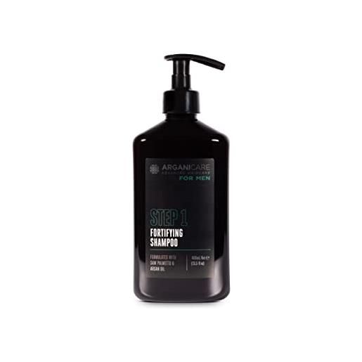 Arganicare agn042 shampoo argan uomo 250 ml - set di 2