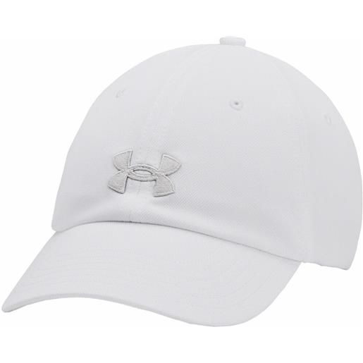 Under Armour women's ua blitzing adjustable cap white/halo gray