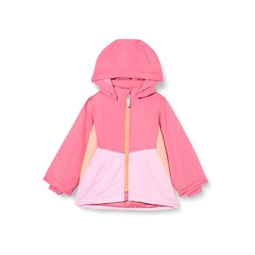 NAME IT nmfmaxi jacket block giacca, rosa fenicottero, 110 cm bambine e ragazze