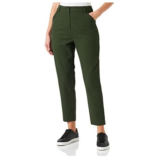 Sisley pantaloni 45g2lf01d, verde 22 m, 42 donna