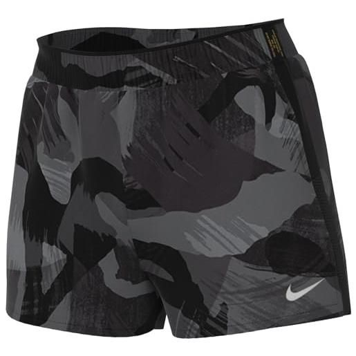 Nike dv9370-010 m nk df chlngr short 9ul camo pantaloni sportivi uomo black/black/reflective silv xl