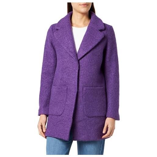 Ichi ihstipa sì cappotto di lana, 193536/amaranth purple, 40 donna