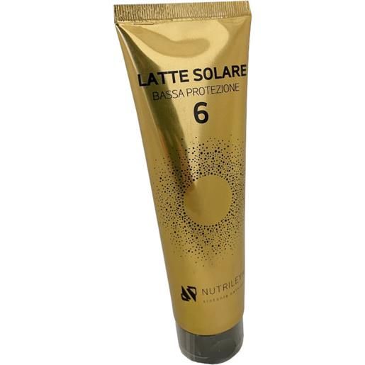 Nutrileya latte solare bassa protezione spf 6-10