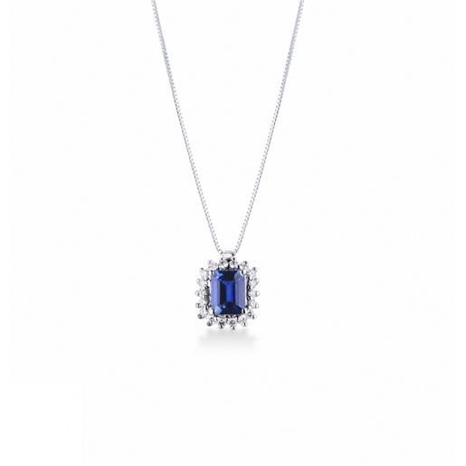 Collana THOMAS SABO Con Ciondolo – Argento 925, Zirconi Bianchi A Taglio Brillante, Lunghezza 45 Cm – SCKE150159
