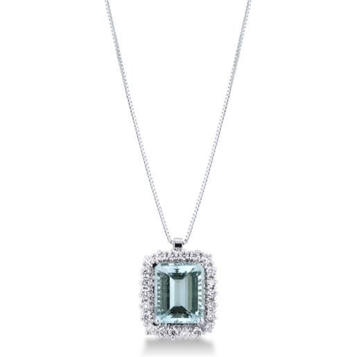 Collana In Oro Anticato Con Perline Di Acquamarina BOCAR - Regalo Elegante Per Lei - Foto 13