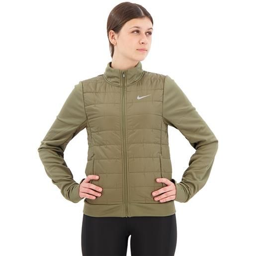 Nike therma-fit synthetic fill jacket verde m donna