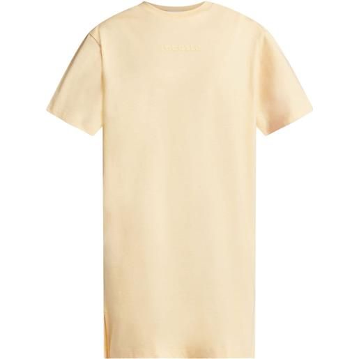 Lacoste t-shirt con stampa - giallo