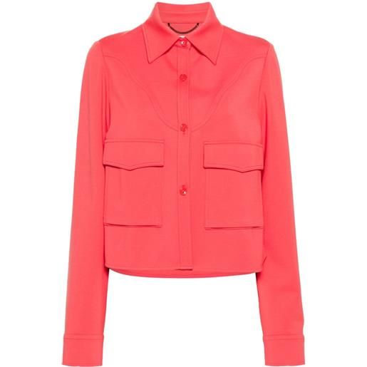 Dorothee Schumacher giacca-camicia con carrè - rosa