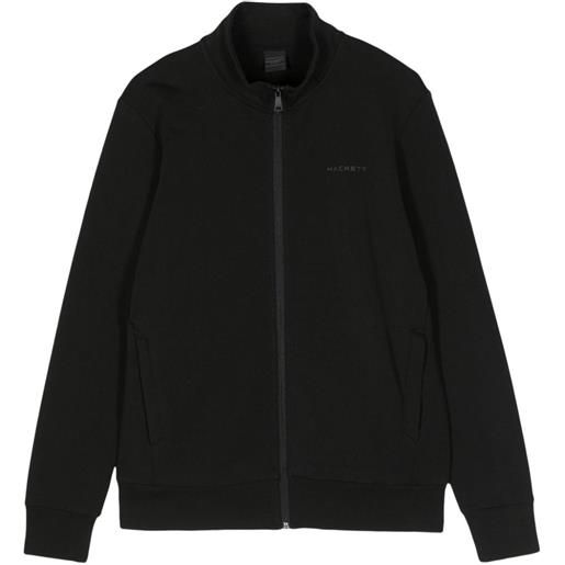 Hackett basic hooded jacket - nero