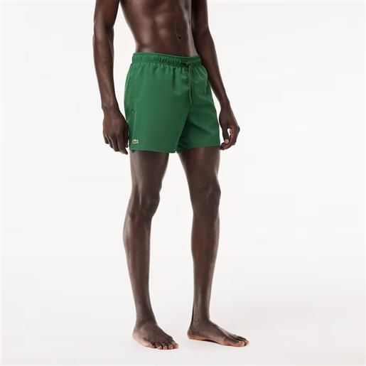 Lacoste costume asciugatura rapida verde da uomo