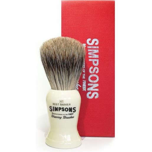 Simpsons pennello da barba harvard h1 best badger