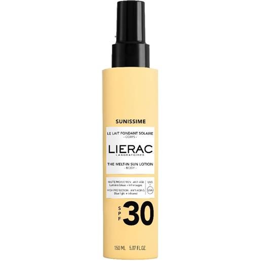 LIERAC (LABORATOIRE NATIVE IT) lierac sunissime latte solare fondente corpo spf30, 150ml