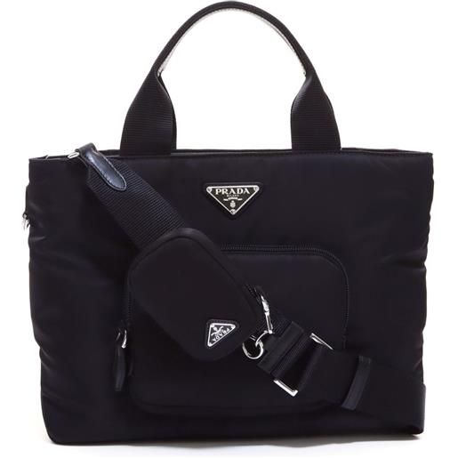 Prada Pre-Owned - borsa tote re-nylon - donna - nylon - taglia unica - nero