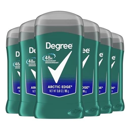 Degree grado deodorante 3oz da uomo time released arctic edge