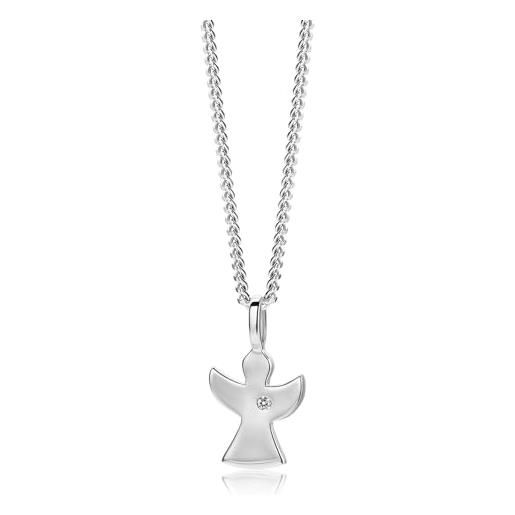 Sofia Milani - Collana Donna A Strati In Argento 925 E Zirconia, Placcata Oro Rosa, Ipoallergenica