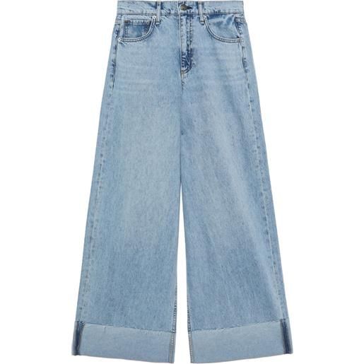rag & bone jeans a gamba ampia sofie - blu