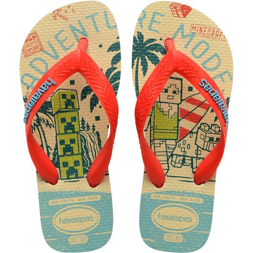 HAVAIANAS kids minecraft leaf infradito bambino