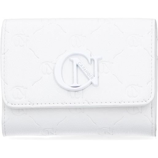 CafèNoir cafè noir portafoglio con stampa in rilievo e logo verniciato