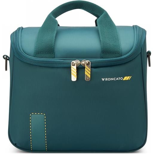 Roncato speed beauty case 27x26x19 cm - verde bottiglia