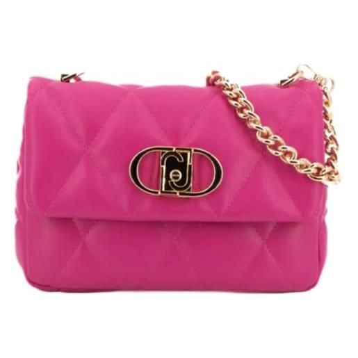 LIU JO borsa a spalla trapuntata c/patta thilini liu jo 82436 dark fuxia, t. U. 