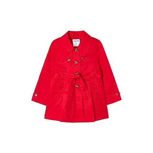 Mayoral trench per bambine e ragazze rosso 6 anni (116cm)