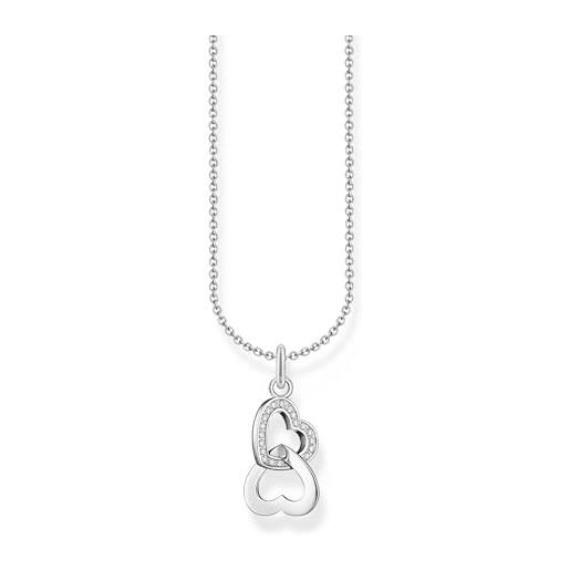 Elli Collana Donna In Argento 925: Ciondolo Cuore Intrecciato, Lunghezza 45 Cm, 2.5 Grammi Con Certificato - 4