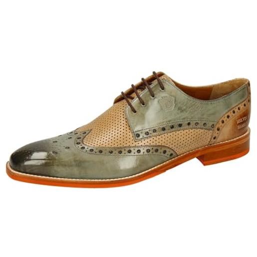 Melvin & Hamilton martin 15, derby uomo, grigio, 42 eu