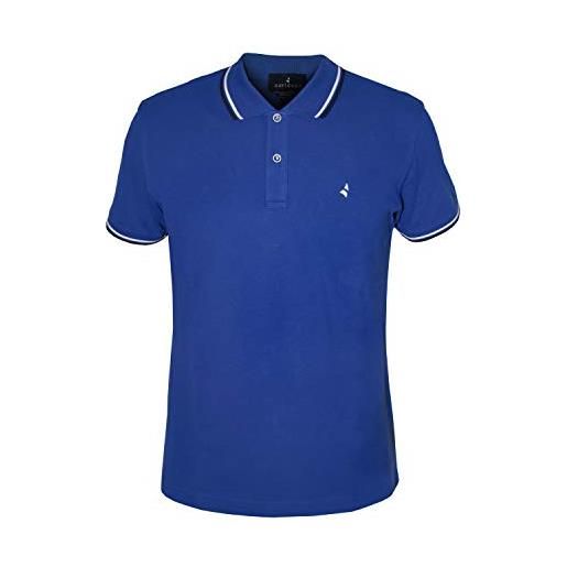 Navigare polo uomo cotone manica corta art. 82110 (blu cobalto 272 - s / 46)