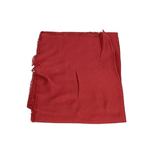 Liu Jo sciarpa Liu Jo stola jacquard lurex logo 2f2026 t0300 red tea