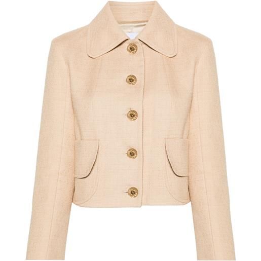 Patou giacca crop - toni neutri