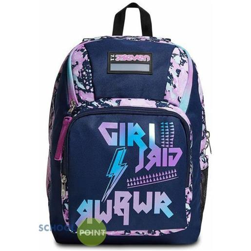 Zaino scuola seven point out drawingpin girl