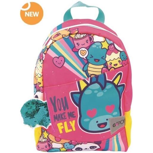 Zainetto asilo giochi preziosi gopop love&peace col. 23/24